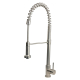 C-52 Sento Stainless Steel industrial style semi pro kitchen faucet with stainless steel