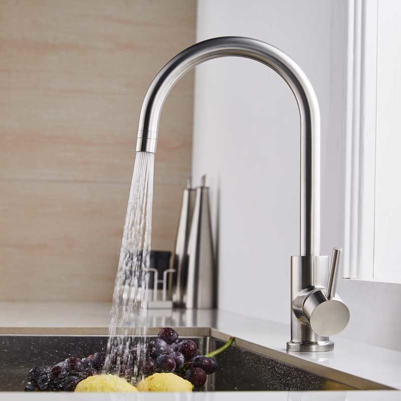 outdoor kitchen faucet with sprayer