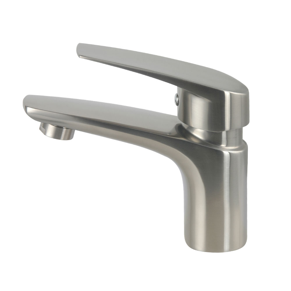 stainless steel bathroom sink faucet