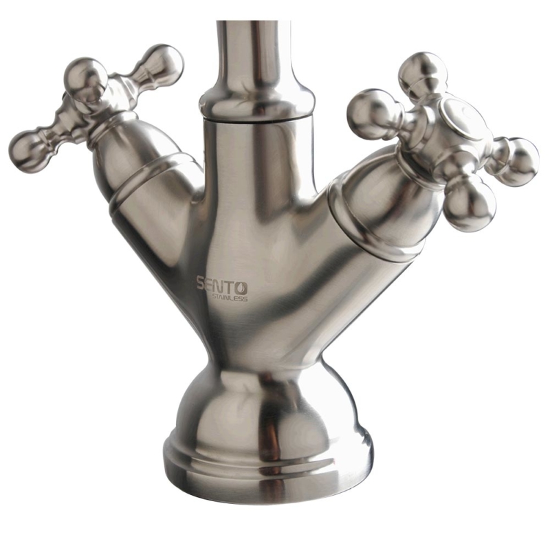 single hole vintage vessel faucet