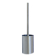 stainless steel toilet brush set