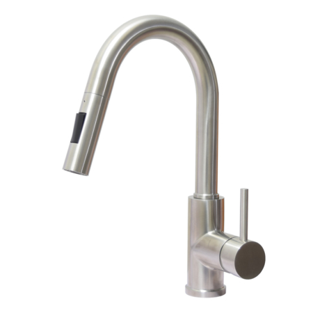 C-65F 2023 Sento Stainless steel pull down kitchen faucet with UPC