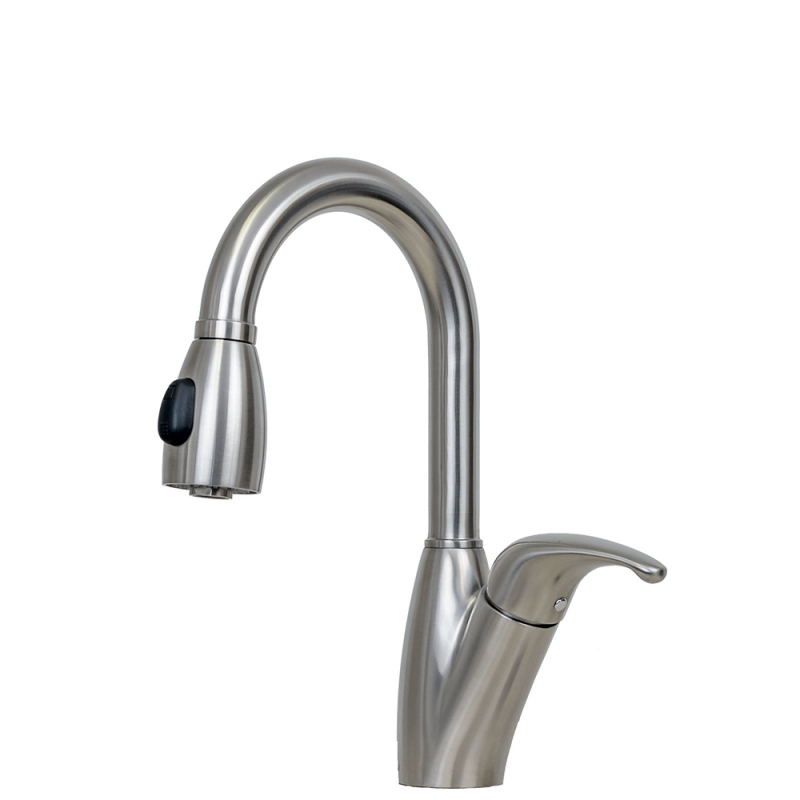 C-53B Sento Stainless steel luxury pull down faucet for wet bar sink with UPC