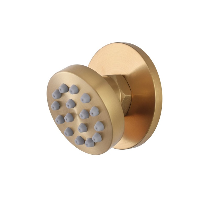 sento stainless steel JS-01 body spray shower jet gold round